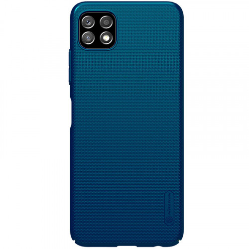 Nillkin Super Frosted Zadný Kryt pre Samsung Galaxy A22 5G Peacock Blue