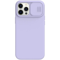 Nillkin CamShield Silky Magnetic Silikónový Kryt pre Apple iPhone 12 Pro Max Purple