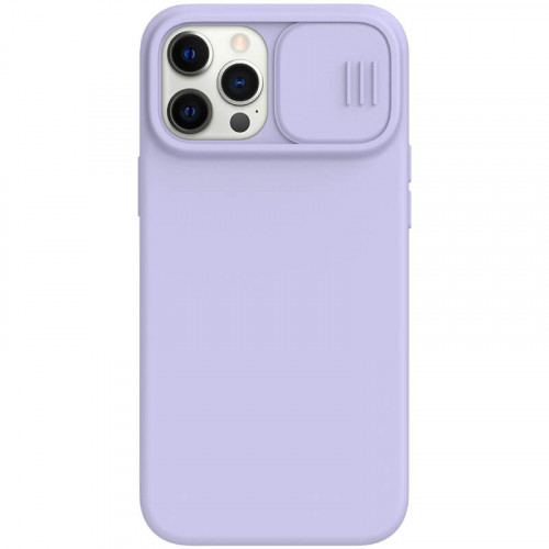 Nillkin CamShield Silky Magnetic Silikónový Kryt pre Apple iPhone 12 Pro Max Purple
