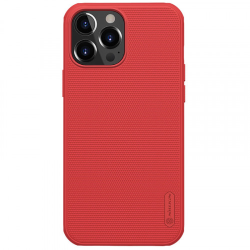 Nillkin Super Frosted PRO Zadný Kryt pre Apple iPhone 13 Pro Max Red (Without Logo Cutout)