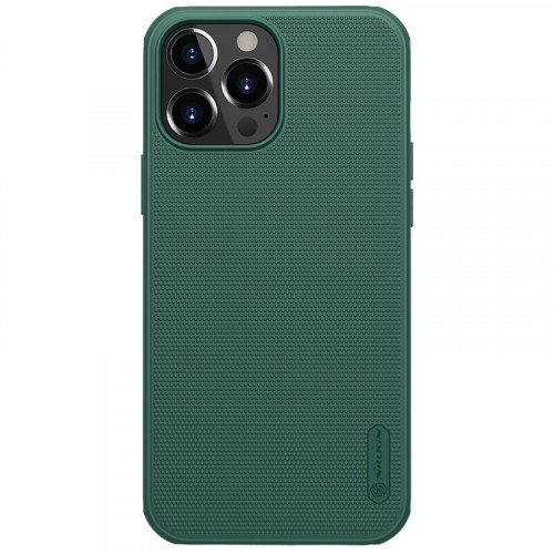 Nillkin Super Frosted PRO Zadný Kryt pre Apple iPhone 13 Pro Max Deep Green (Without Logo Cutout)
