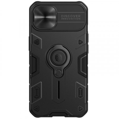 Nillkin CamShield Armor Zadný Kryt pre Apple iPhone 13 Black (without logocut)