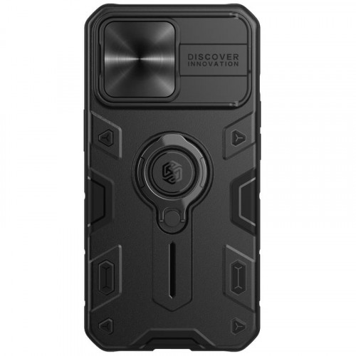 Nillkin CamShield Armor Zadný Kryt pre Apple iPhone 13 Pro Black (without logocut)