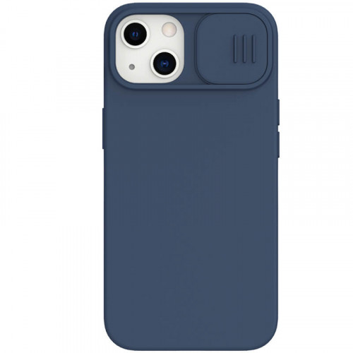 Nillkin CamShield Silky Silikónový Kryt pre Apple iPhone 13 Blue