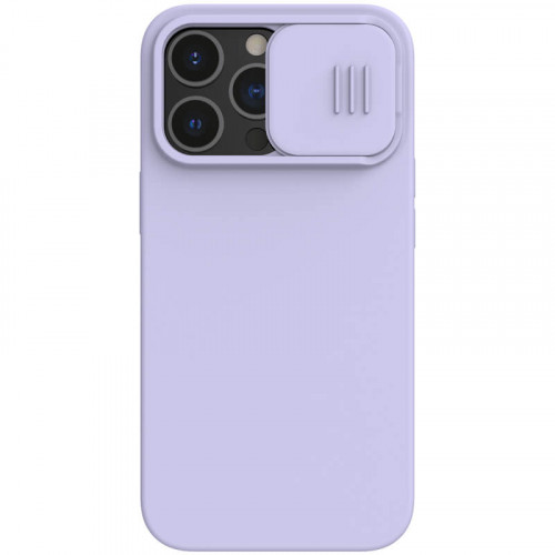 Nillkin CamShield Silky Silikónový Kryt pre Apple iPhone 13 Pro Purple