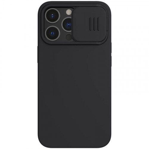 Nillkin CamShield Silky Magnetic Silikónový Kryt pre Apple iPhone 13 Pro Black