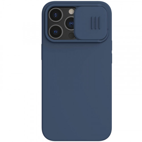Nillkin CamShield Silky Magnetic Silikónový Kryt pre Apple iPhone 13 Pro Blue