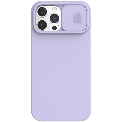 Nillkin CamShield Silky Magnetic Silikónový Kryt pre Apple iPhone 13 Pro Max Purple