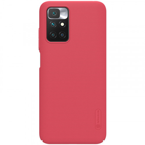 Nillkin Super Frosted Zadný Kryt pre Xiaomi Redmi 10 / 10 Prime Bright Red