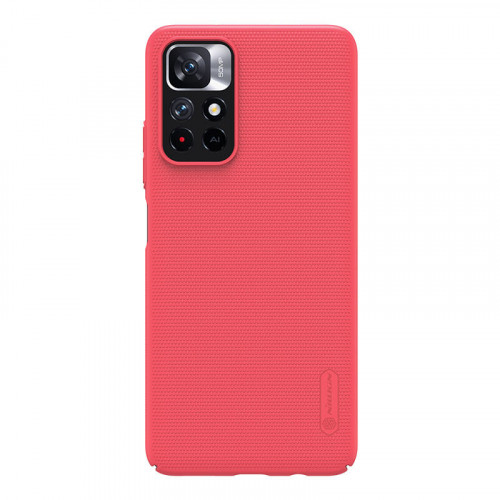 Nillkin Super Frosted Zadný Kryt pre Xiaomi Redmi Note 11T 5G / POCO M4 Pro 5G Bright Red