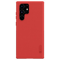 Nillkin Super Frosted PRO Zadný Kryt pre Samsung Galaxy S22 Ultra Red