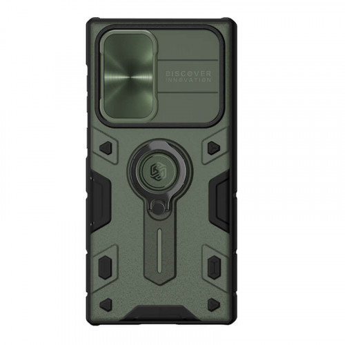 Nillkin CamShield Armor Zadný Kryt pre Samsung Galaxy S22 Ultra Dark Green