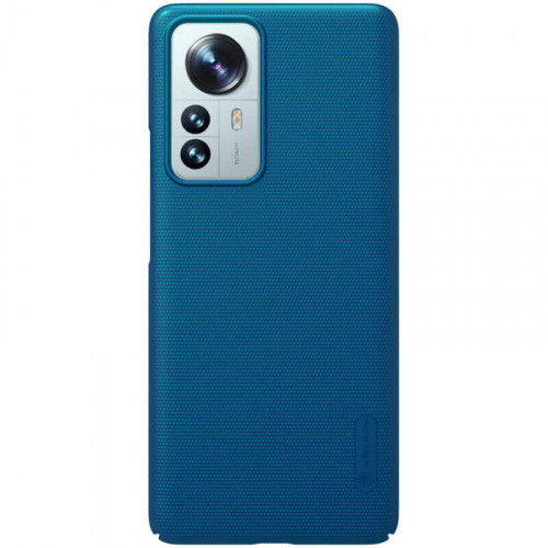 Nillkin Super Frosted Zadný Kryt pre Xiaomi 12 Pro Peacock Blue