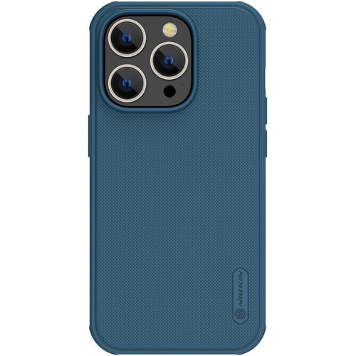 Nillkin Super Frosted PRO Zadný Kryt pre Apple iPhone 14 Pro Blue (Without Logo Cutout)