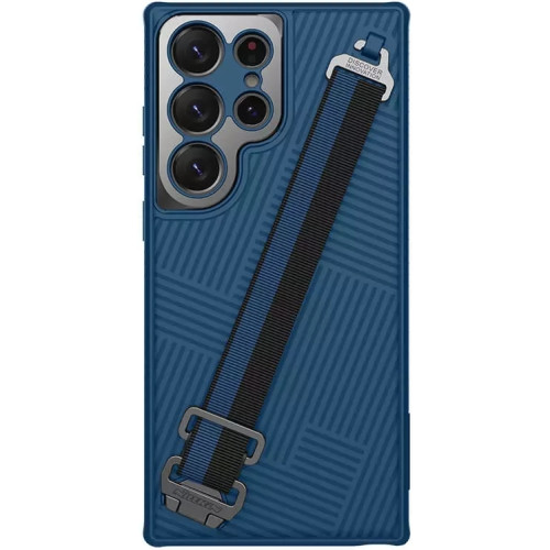 Nillkin Strap Zadný Kryt pre Samsung Galaxy S23 Ultra Blue