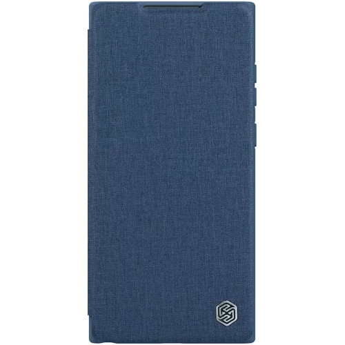 Nillkin Qin Book PRO Cloth Puzdro pre Samsung Galaxy S23 Ultra Blue
