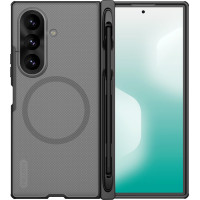 Nillkin Super Frosted FOLD Magnetic Pen Slot Zadný Kryt pre Samsung Galaxy Z Fold8 Ultra Transparent Black