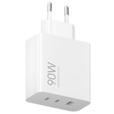 Xiaomi MDY-19-EK Triple (2xUSB-C,1xUSB-A) 90W Cestovná Nabíjačka White