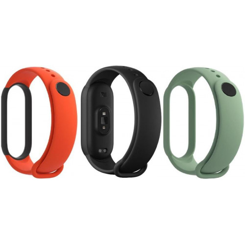 Xiaomi Original Mi Band 5 / Mi Band 6 Strap Set Black / Orange / Teal