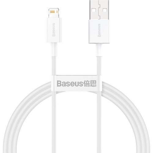 Baseus CALYS-A02 Superior Fast Charging Kabel Lightning 2.4A 1m White