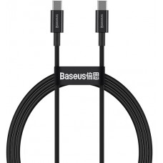 Baseus CATYS-B01 Superior Fast Charging Dátový Kábel USB-C - USB-C 100W 1m Black