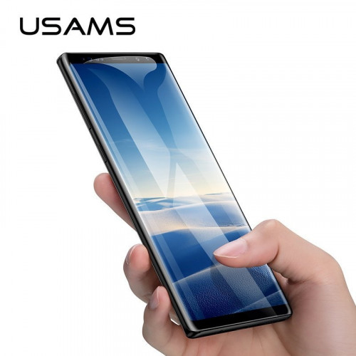 USAMS BH427 Tvrdené Sklo 0,33mm 3D Transparent pre Samsung Galaxy Note9