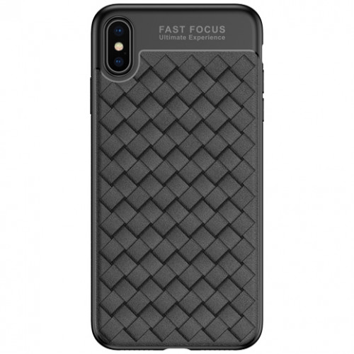 USAMS Yun TPU Zadný Kryt Black pre iPhone Xs Max