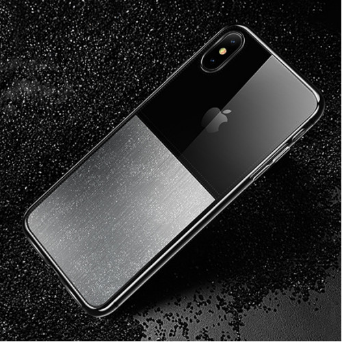 USAMS Yzon TPU Zadný Kryt Transparent Drawbench pre Apple iPhone Xs Max