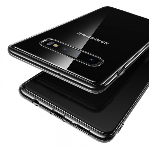 USAMS Primary TPU Zadný Kryt Transparent pre Samsung Galaxy S10+