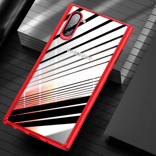 USAMS Janz Zadný Kryt pre Samsung Galaxy Note10+ Red