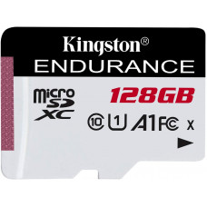 Kingston Endurance microSDXC UHS-I Class 10 U1 A1 card 128GB