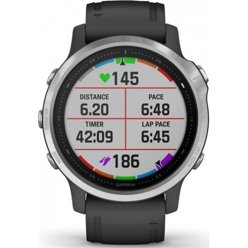 Garmin fēnix 6S Silver with Black Band