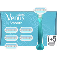 Gillette Venus Smooth Holiaci Strojček pre Ženy + 6ks hlavic
