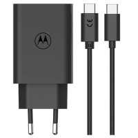 Motorola TurboPower 68W GaN Sieťová nabíječka + USB-C Kabel 6.5A Black