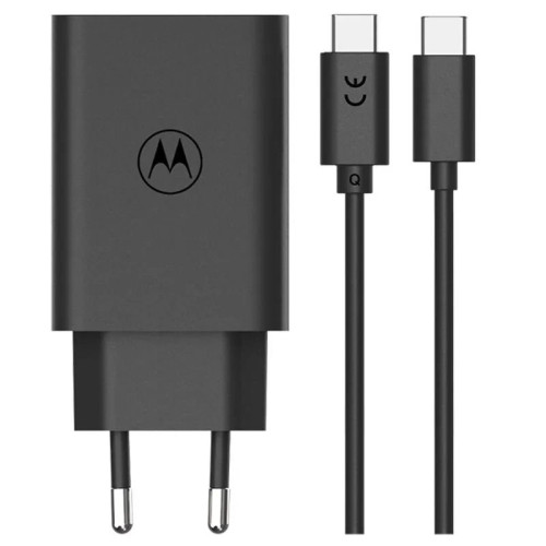 Motorola TurboPower 68W GaN Sieťová nabíječka + USB-C Kabel 6.5A Black