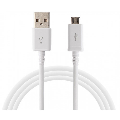 Samsung microUSB Dátový Kábel EP-DG925UWE White (Bulk)