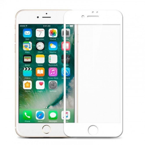 Mocolo 5D Tvrdené Sklo White pre Apple iPhone 6 / 6s