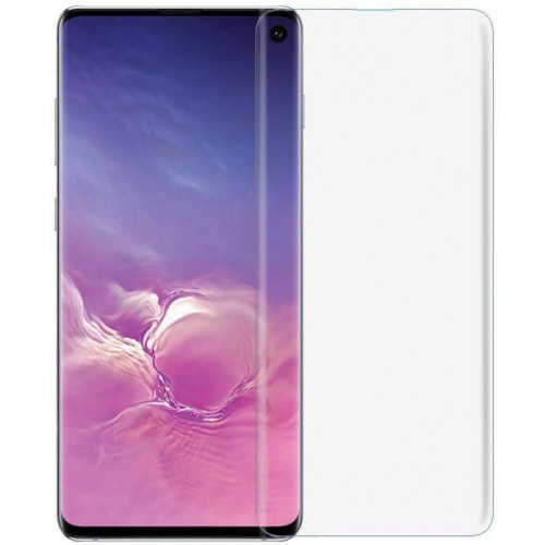 Mocolo 3D UV Tvrdené Sklo Transparent pre Samsung Galaxy S10+