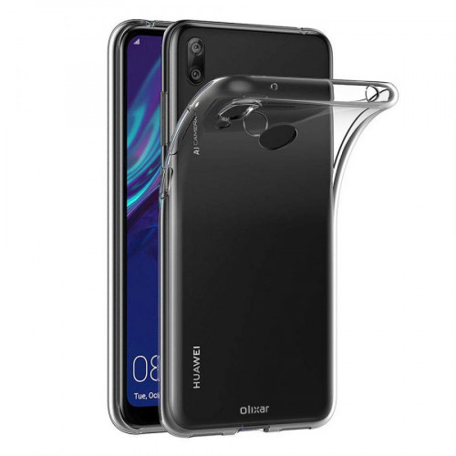 Tactical TPU Kryt Transparent pre Huawei Y7 2019 (EU Blister)