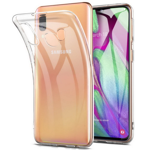 Tactical TPU Kryt Transparent pre Samsung Galaxy A40 (EU Blister)