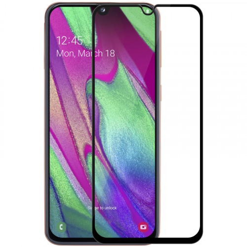 Mocolo 5D Tvrdené Sklo Black pre Samsung Galaxy A40