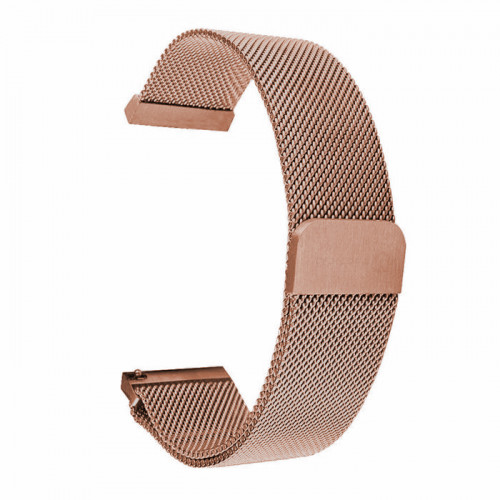 Tactical 366 Loop Magnetický Kovový Remienok 22mm Rose Gold (EU Blister)