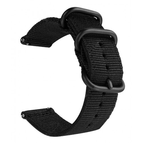 Tactical 406 Nylon Remienok 22mm Black (EU Blister)