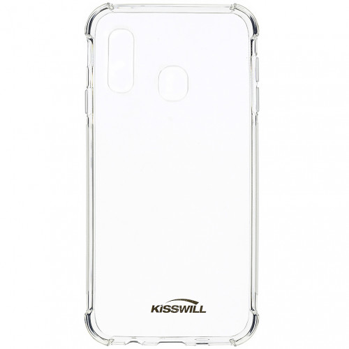 Kisswill Shock TPU Kryt pre Samsung Galaxy A20e Transparent 