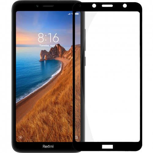 Mocolo 5D Tvrdené Sklo Black pre Xiaomi Redmi 7A