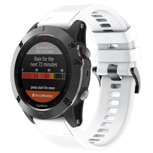 Tactical 431 Silikónový Remienok pre hodinky s QuickFit 22mm White (EU Blister)