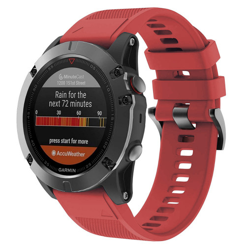Tactical 430 Silikónový Remienok pre hodinky s QuickFit 22mm Red (EU Blister)