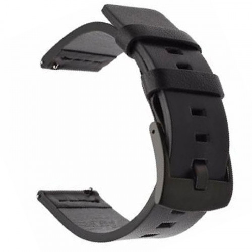 Tactical 307 Kožený Remienok 22mm Black (EU Blister)