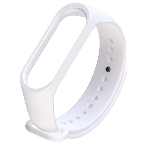 Tactical 520 Silikónový Remienok pre Xiaomi Mi Band 3/4 White (EU Blister)