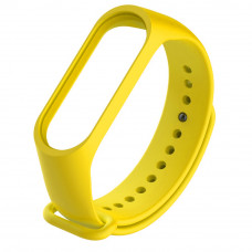 Tactical 521 Silikónový Remienok pre Xiaomi Mi Band 3/4 Yellow (EU Blister)